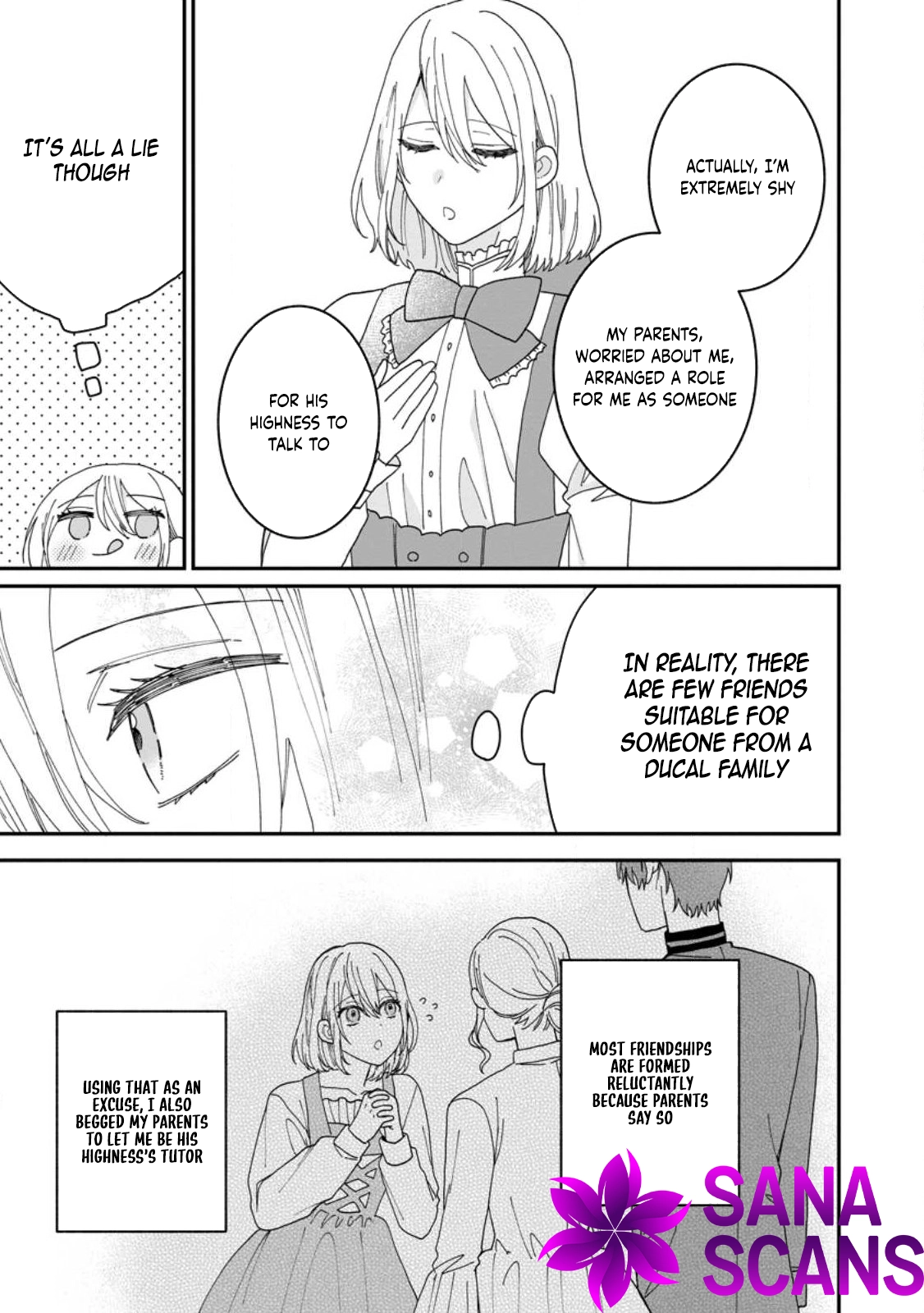 I’m Just a Background Tutor, but I’m Doted on by My Favorite, the Third Prince. Chapter 1 Page 13
