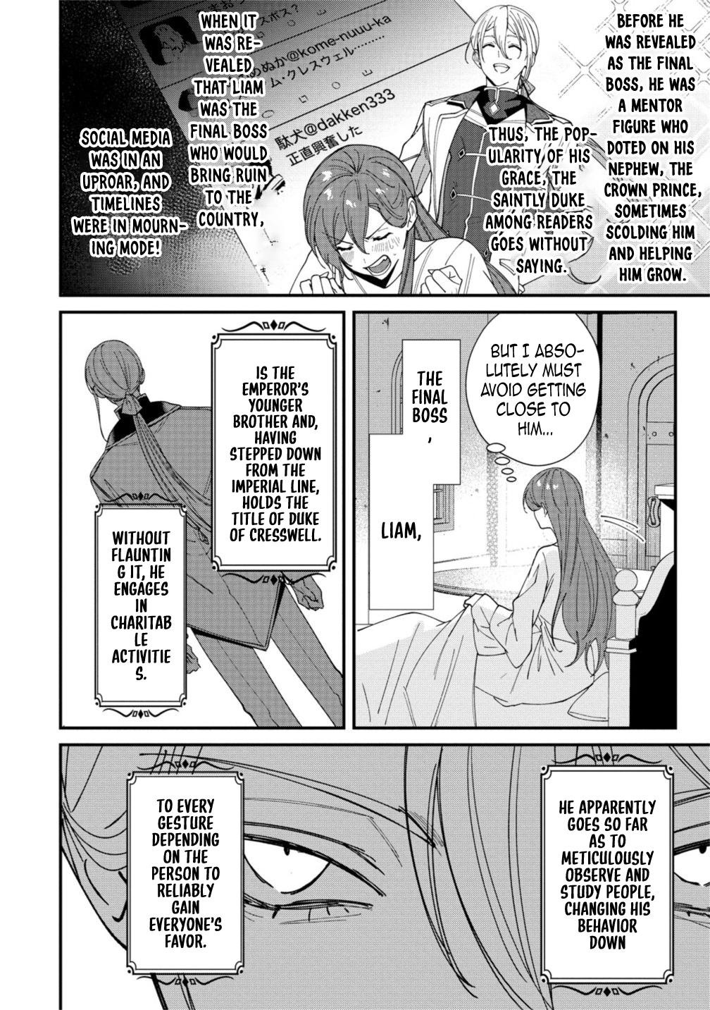 I'm the Only One Who Knows the Saintly Duke Is the Final Boss Chapter 1 Page 8