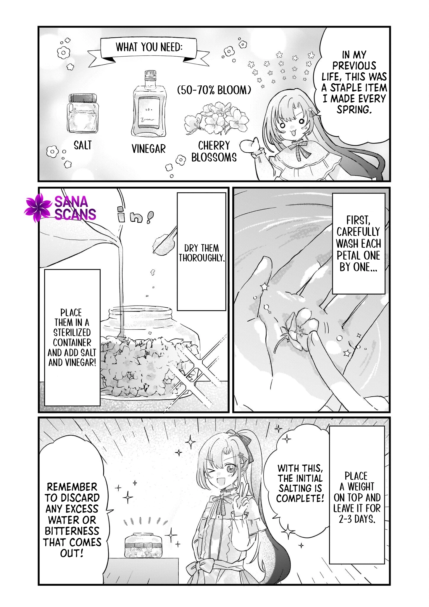 Lysette! The Reincarnated Lady’s Herb Item Revolution Chapter 3 Page 3