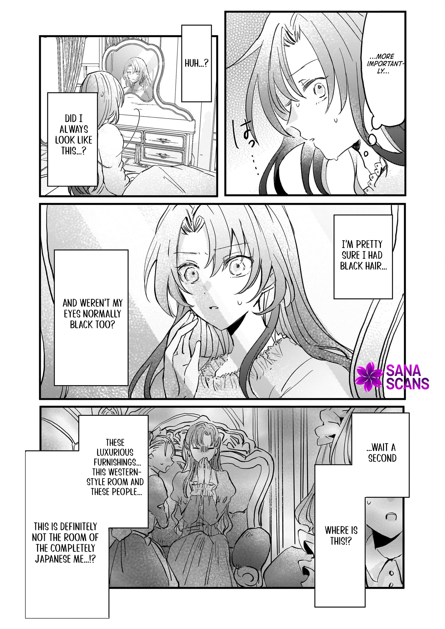 Lysette! The Reincarnated Lady’s Herb Item Revolution Chapter 1 - . Page 6
