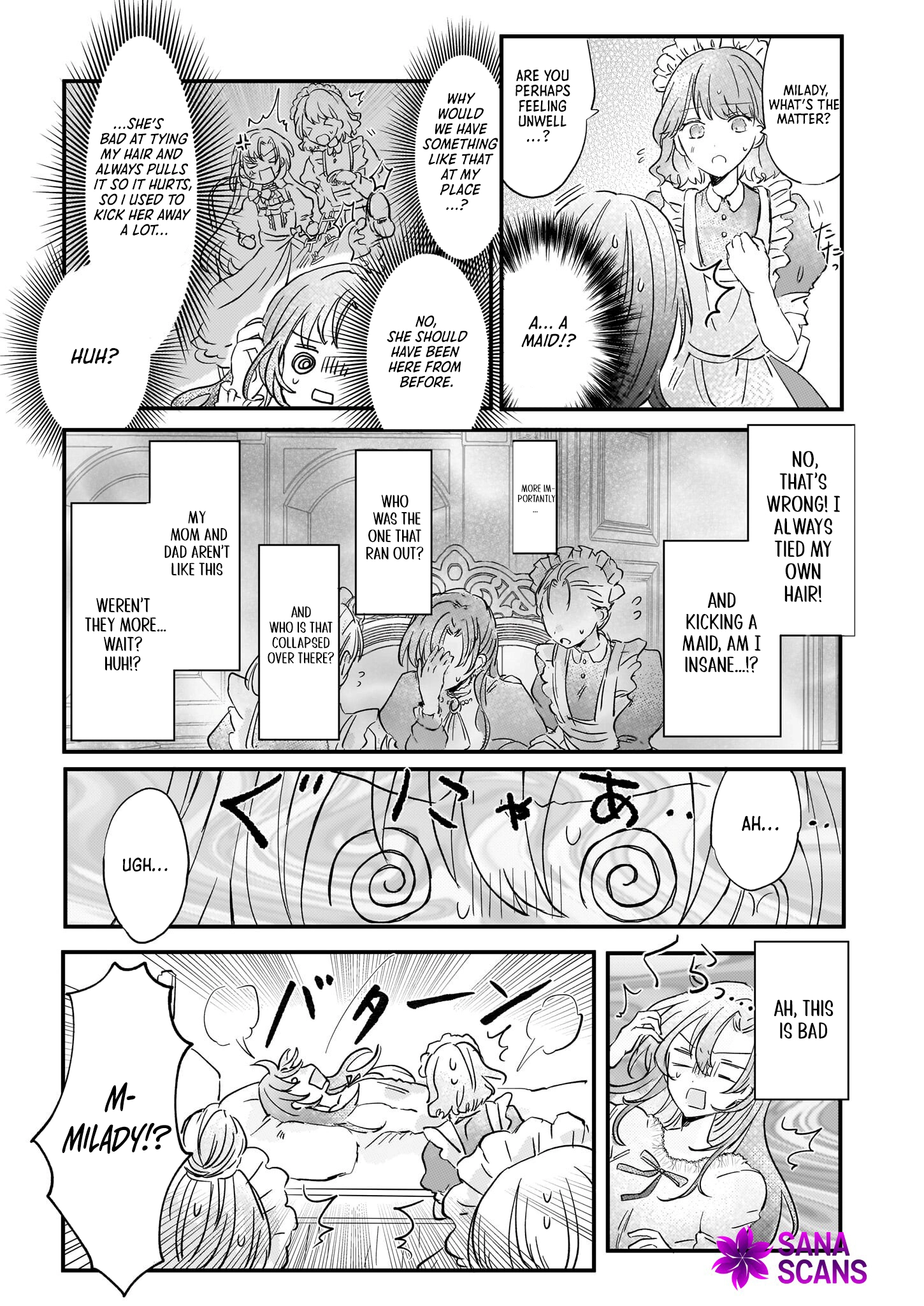 Lysette! The Reincarnated Lady’s Herb Item Revolution Chapter 1 - . Page 7