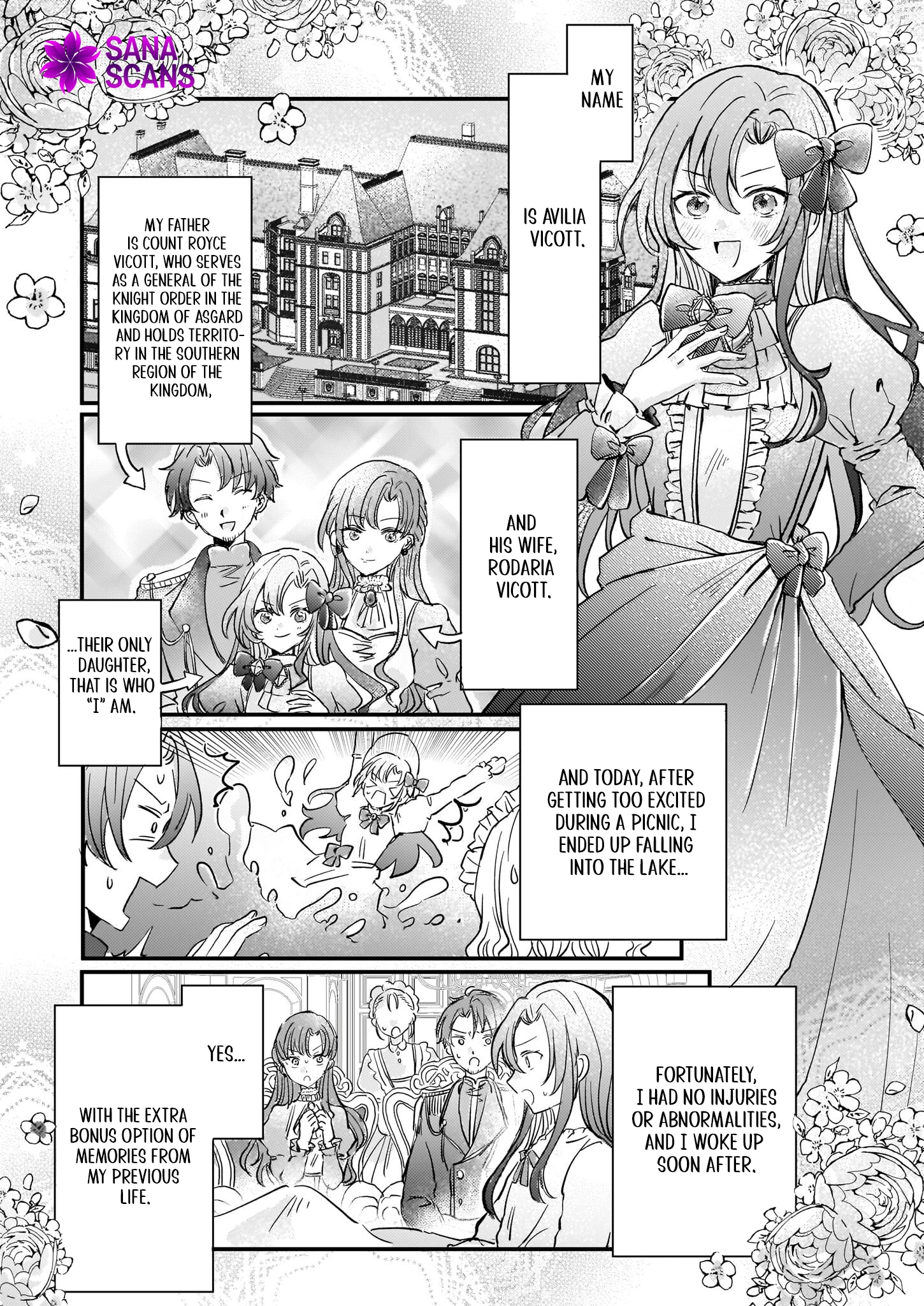 Lysette! The Reincarnated Lady’s Herb Item Revolution Chapter 1 - . Page 10