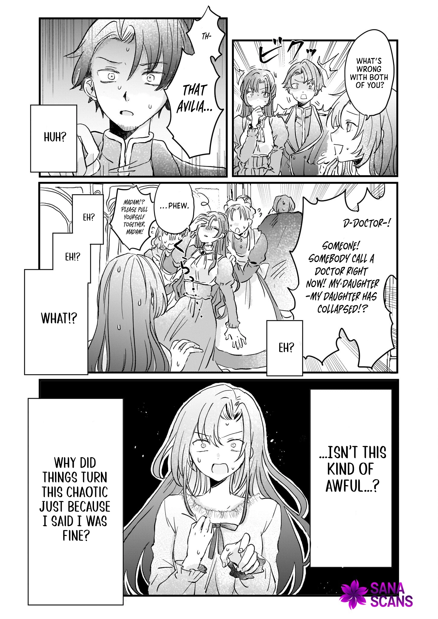 Lysette! The Reincarnated Lady’s Herb Item Revolution Chapter 1 - . Page 5