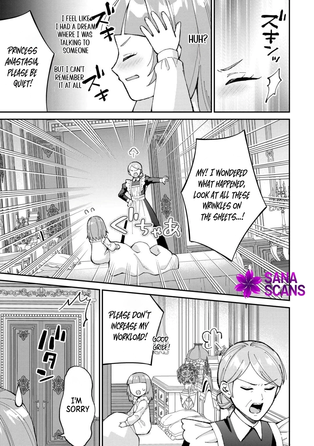 My Family Is Overpowered!  The Reincarnated Youngest Princess Saves the World While Being Spoiled Chapter 1 - . Page 13