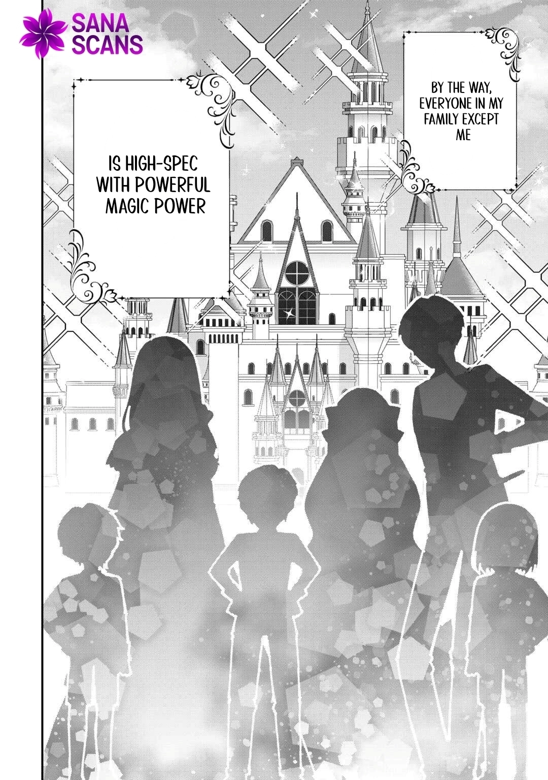 My Family Is Overpowered!  The Reincarnated Youngest Princess Saves the World While Being Spoiled Chapter 1 - . Page 16