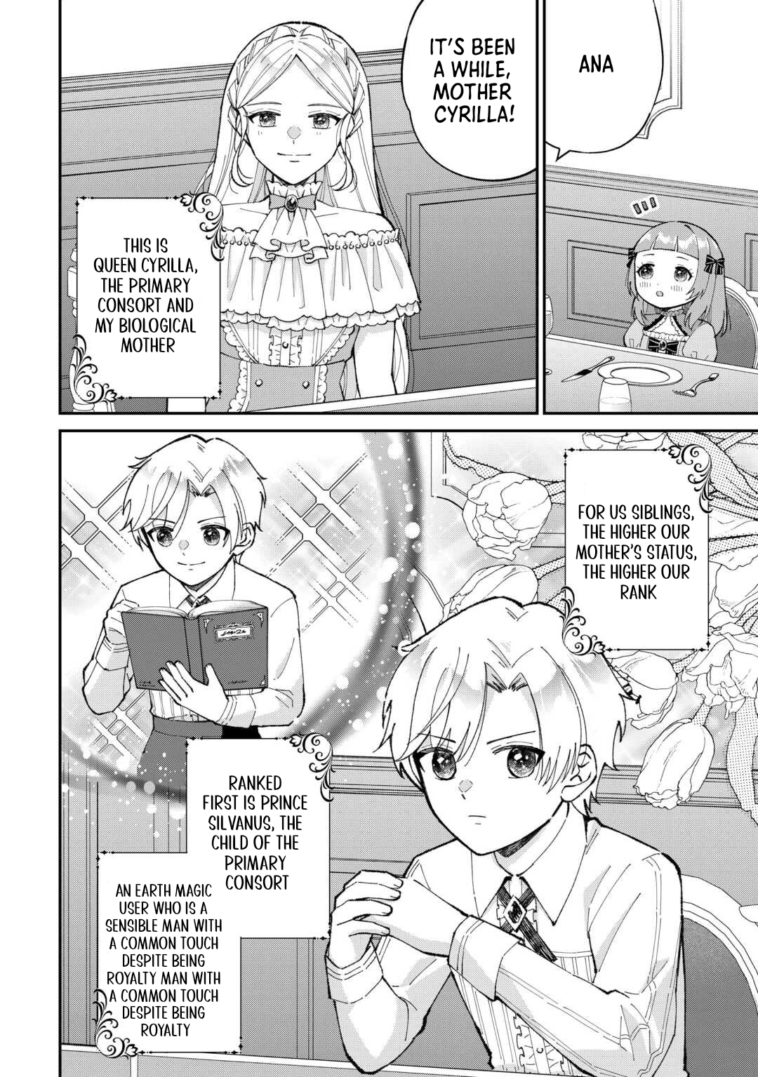 My Family Is Overpowered!  The Reincarnated Youngest Princess Saves the World While Being Spoiled Chapter 1 - . Page 24