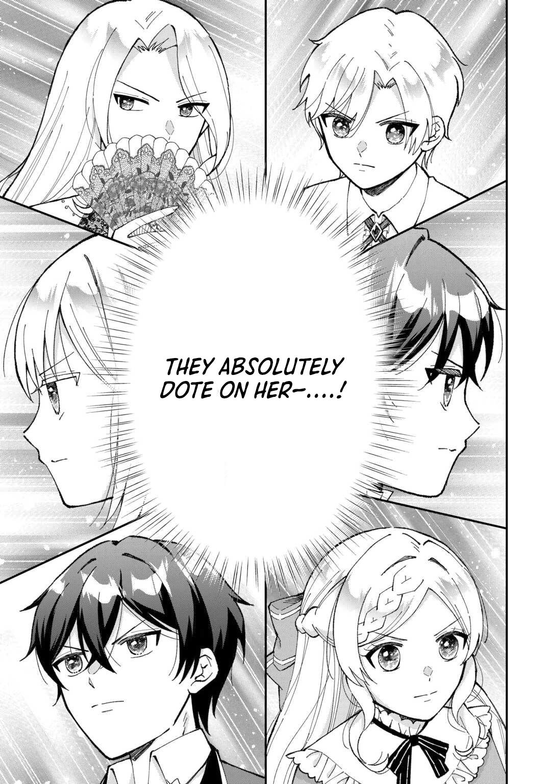 My Family Is Overpowered!  The Reincarnated Youngest Princess Saves the World While Being Spoiled Chapter 1 - . Page 35