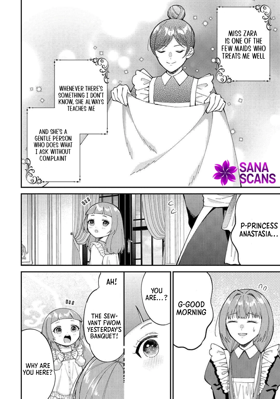 My Family Is Overpowered!  The Reincarnated Youngest Princess Saves the World While Being Spoiled Chapter 2 Page 2