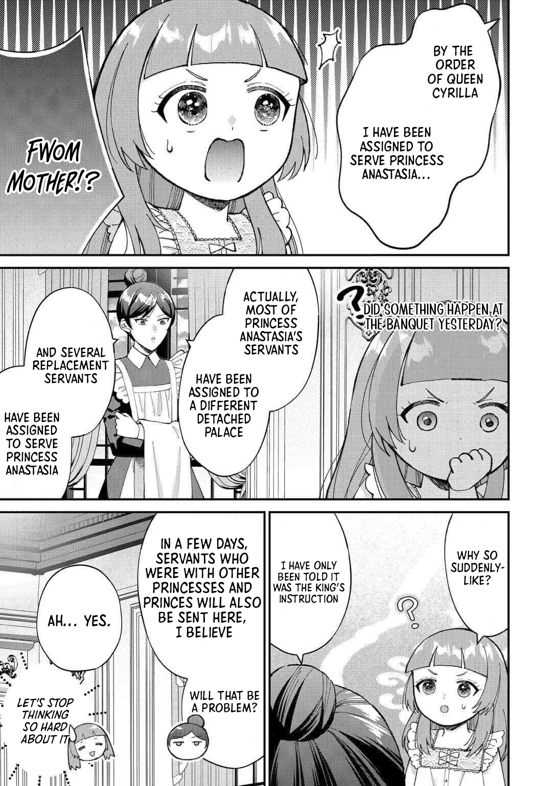 My Family Is Overpowered!  The Reincarnated Youngest Princess Saves the World While Being Spoiled Chapter 2 Page 3