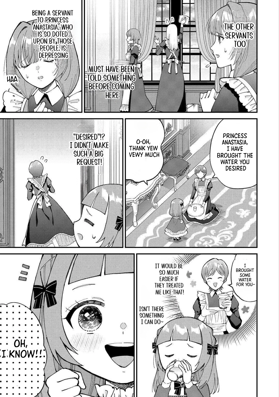 My Family Is Overpowered!  The Reincarnated Youngest Princess Saves the World While Being Spoiled Chapter 2 Page 7