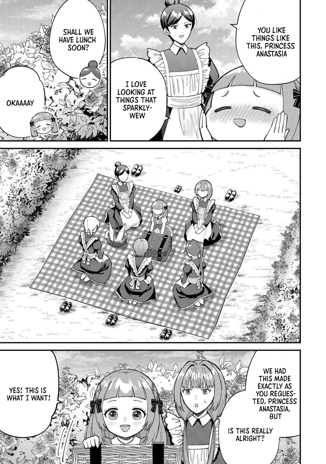 My Family Is Overpowered!  The Reincarnated Youngest Princess Saves the World While Being Spoiled Chapter 2 Page 13