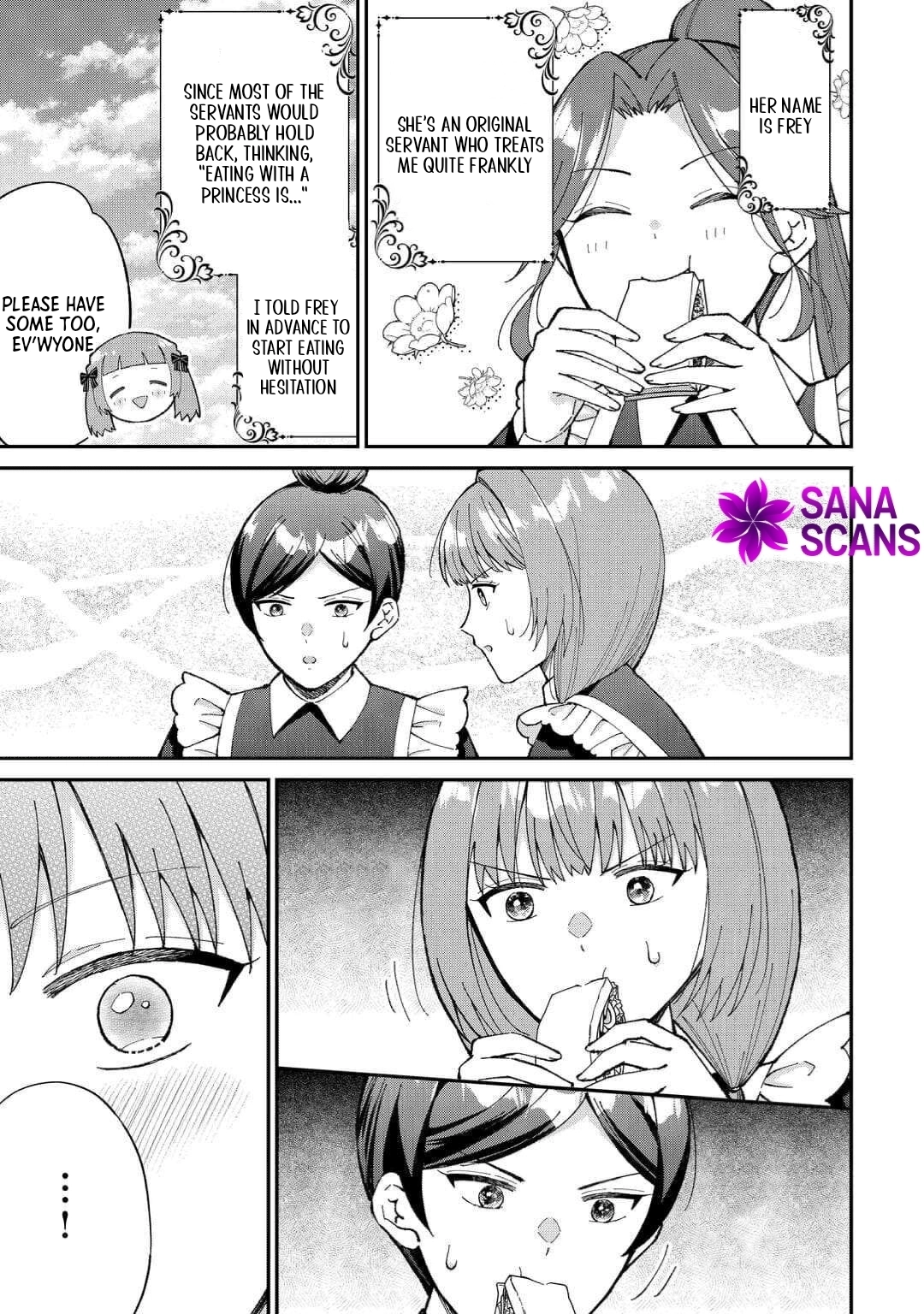 My Family Is Overpowered!  The Reincarnated Youngest Princess Saves the World While Being Spoiled Chapter 2 Page 17