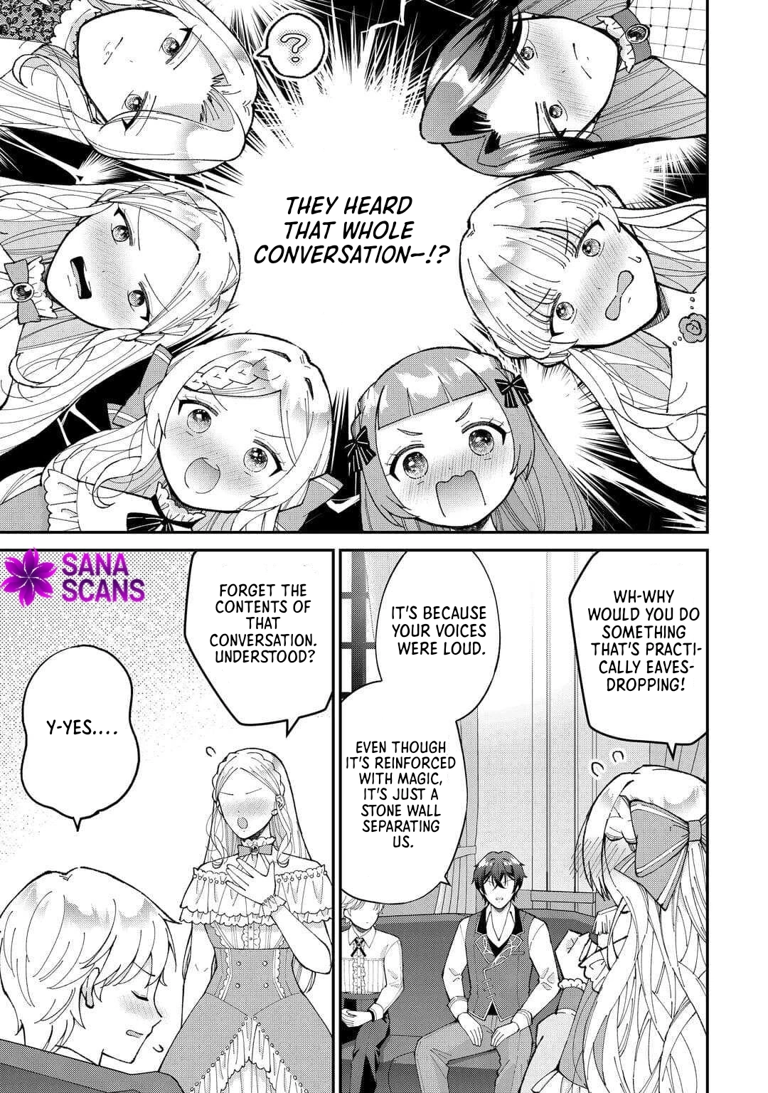My Family Is Overpowered!  The Reincarnated Youngest Princess Saves the World While Being Spoiled Chapter 4 Page 19