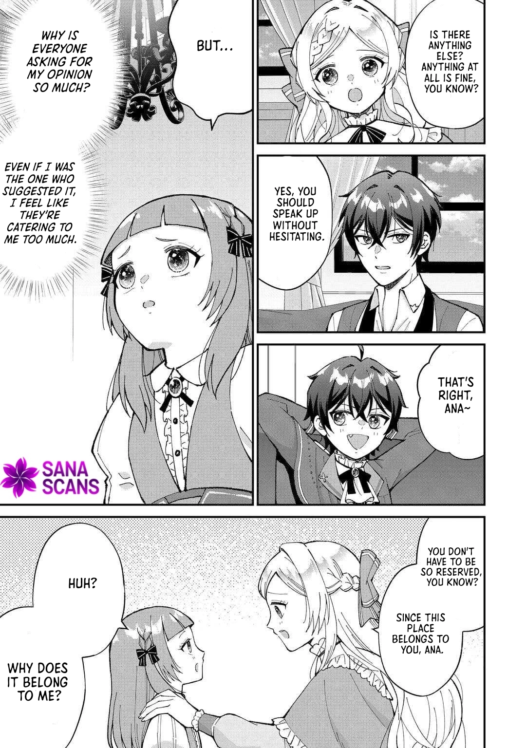 My Family Is Overpowered!  The Reincarnated Youngest Princess Saves the World While Being Spoiled Chapter 4 Page 21