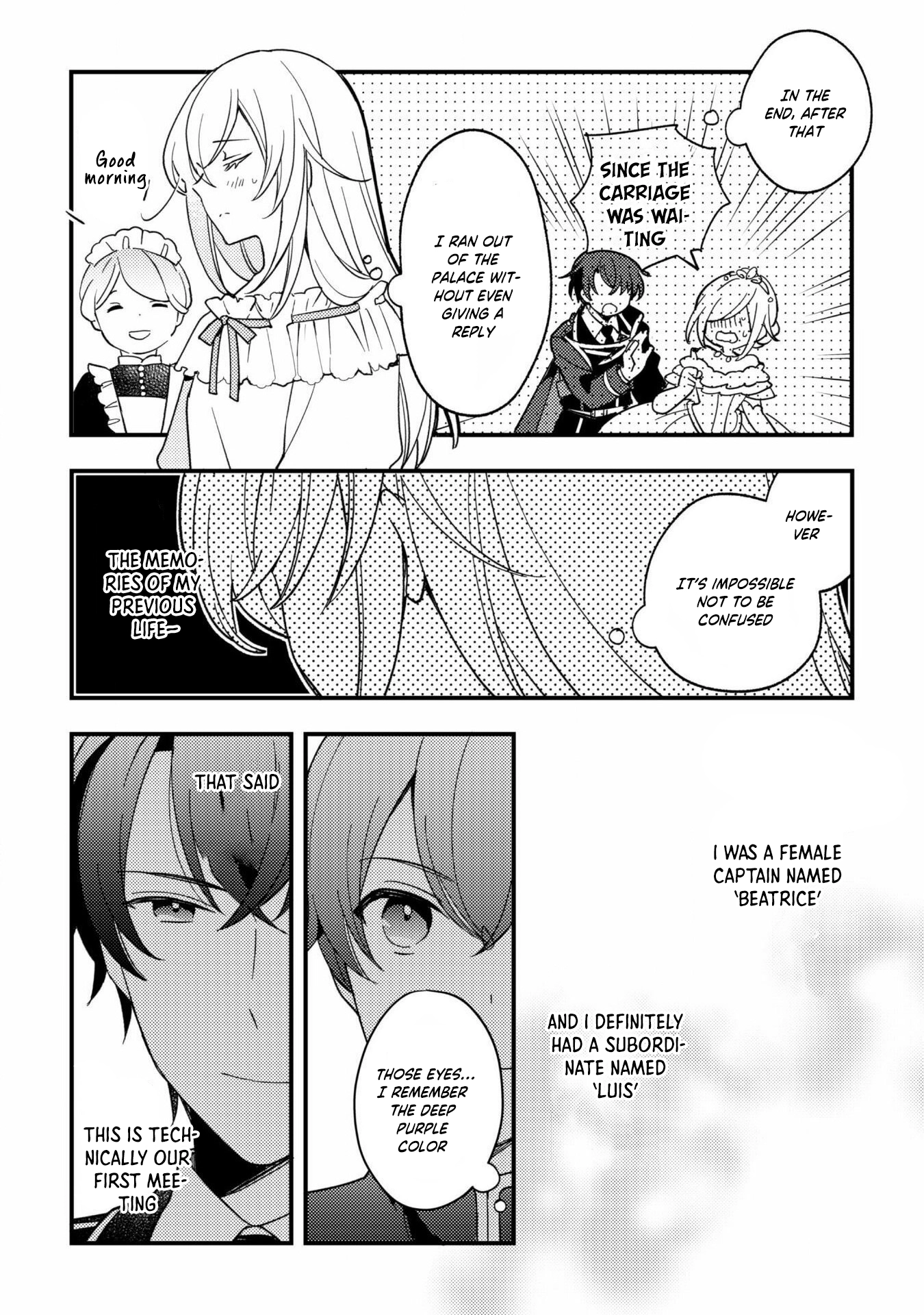My Former Subordinate Came Back as a Knight Captain Demanding Marriage.” Chapter 2 Page 3