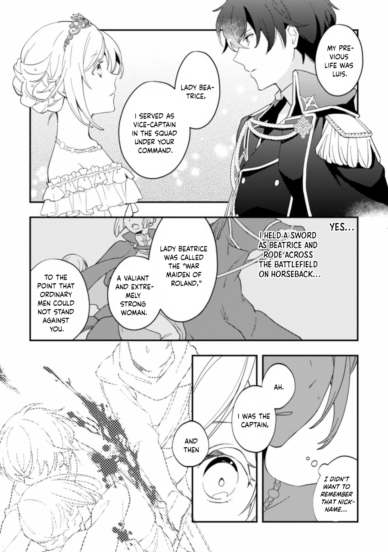 My Former Subordinate Came Back as a Knight Captain Demanding Marriage.” Chapter 1 Page 28