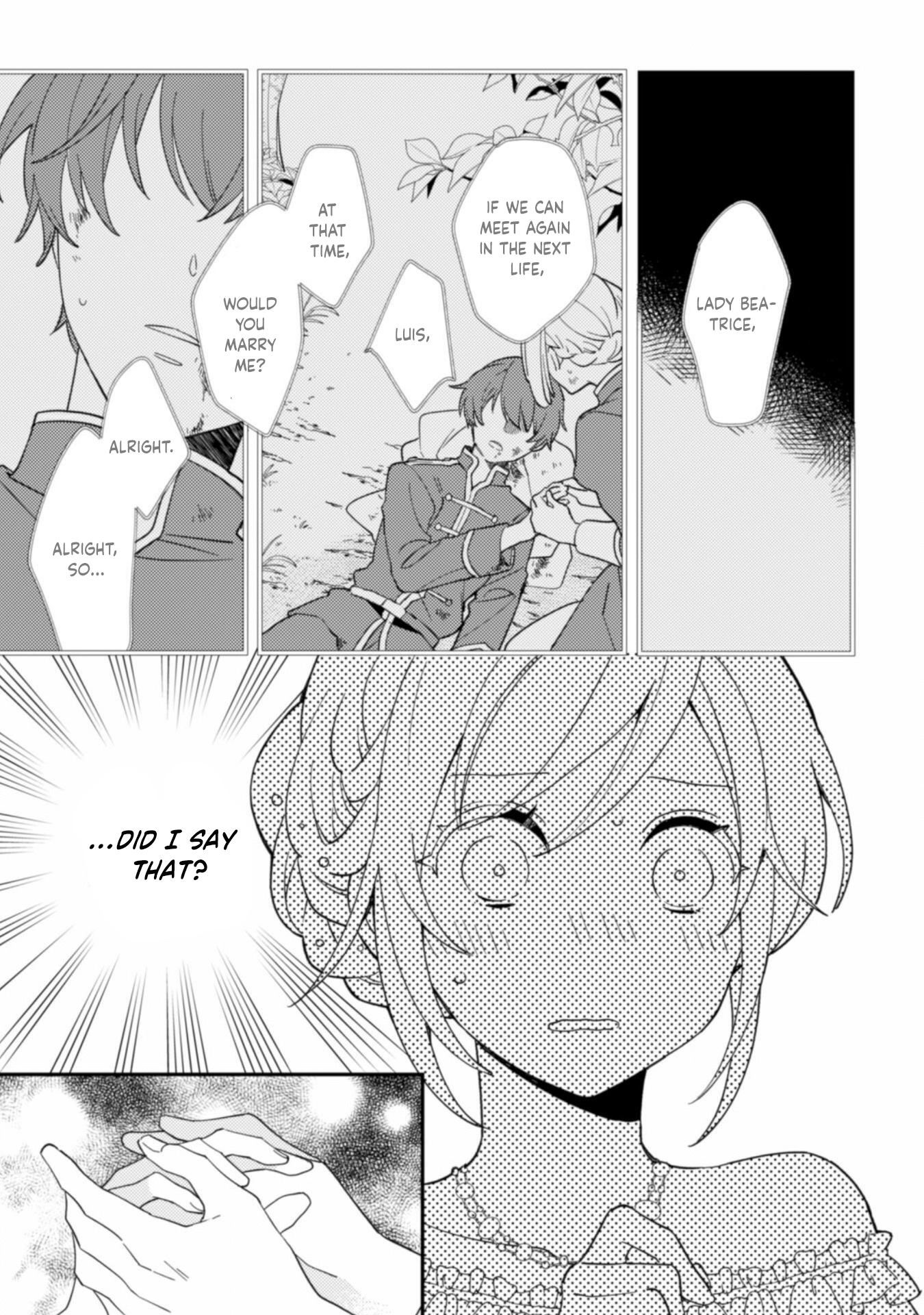 My Former Subordinate Came Back as a Knight Captain Demanding Marriage.” Chapter 1 Page 34