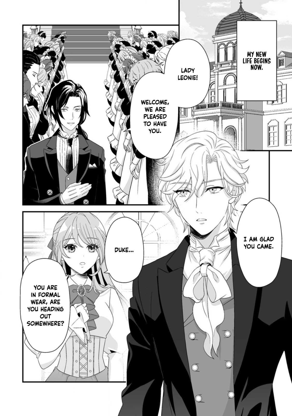My Happy Contract Remarriage with the Ice Duke. Chapter 3 Page 2