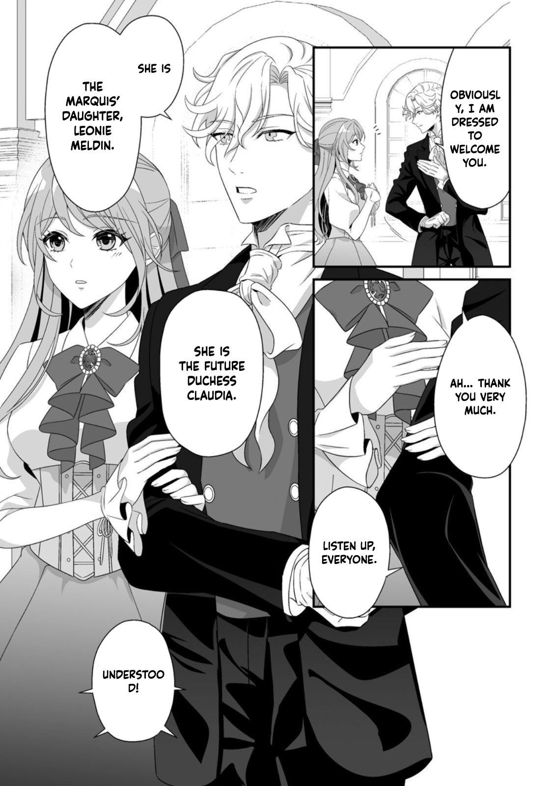 My Happy Contract Remarriage with the Ice Duke. Chapter 3 Page 3