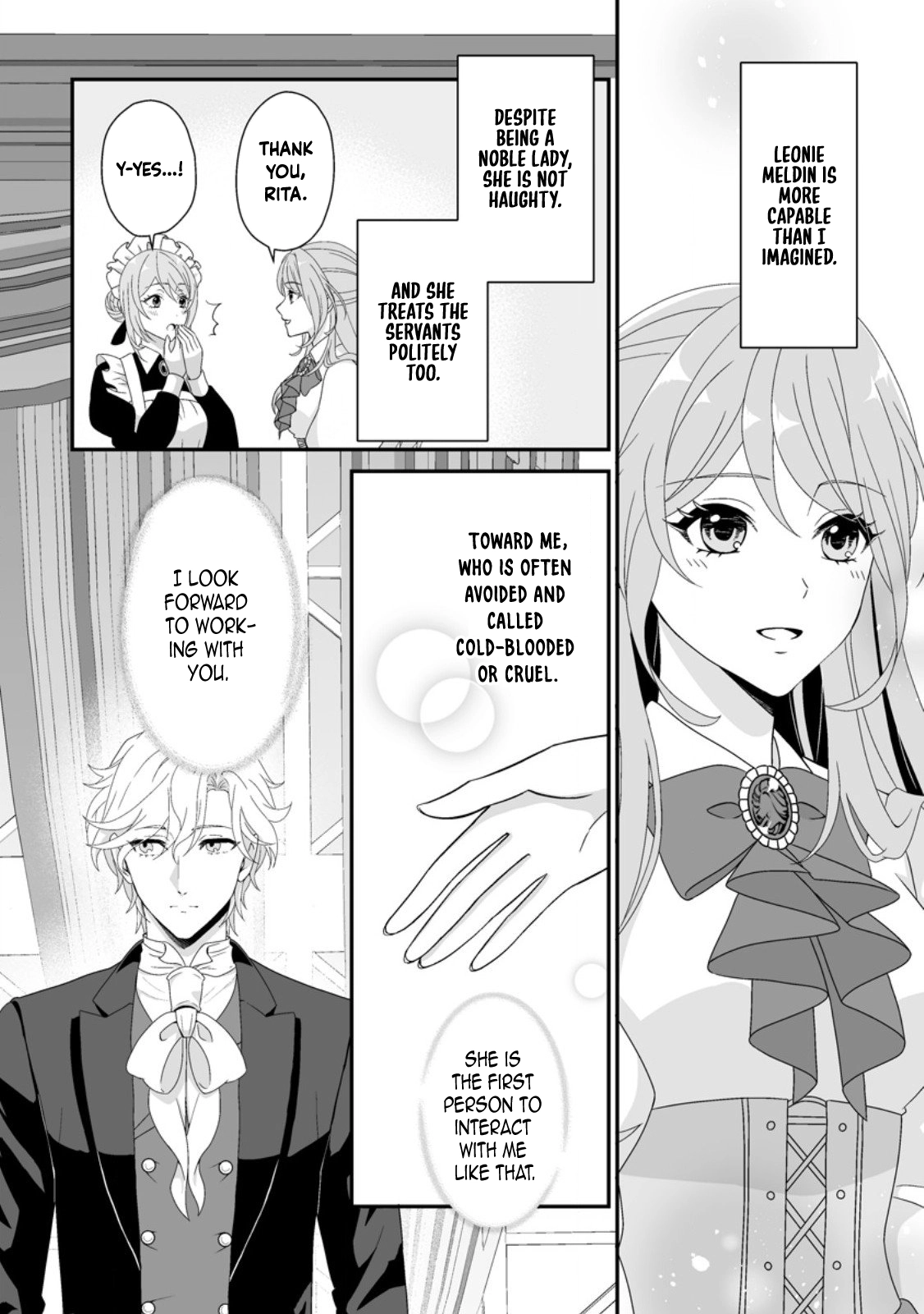 My Happy Contract Remarriage with the Ice Duke. Chapter 3 Page 8