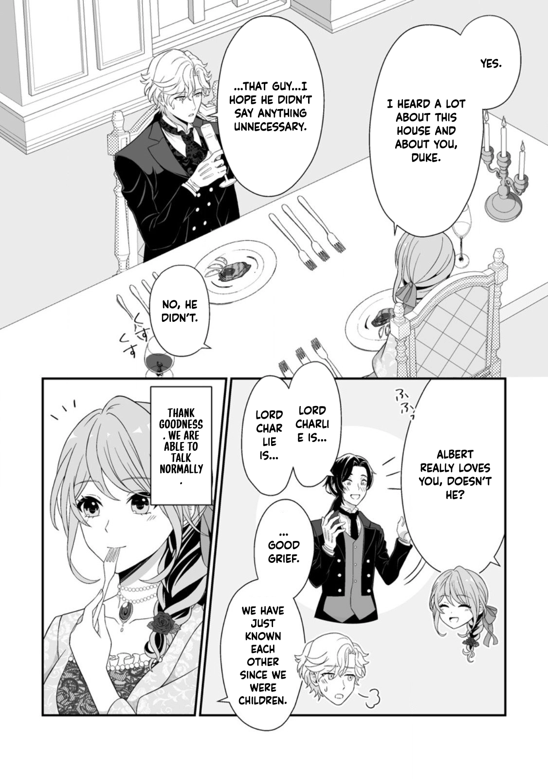 My Happy Contract Remarriage with the Ice Duke. Chapter 3 Page 11