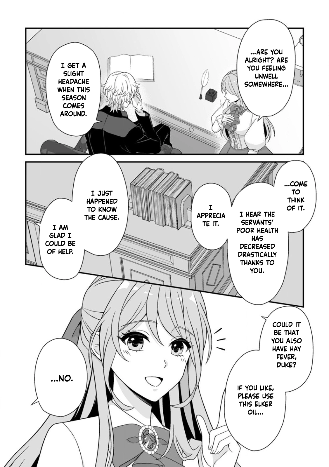 My Happy Contract Remarriage with the Ice Duke. Chapter 3 Page 26