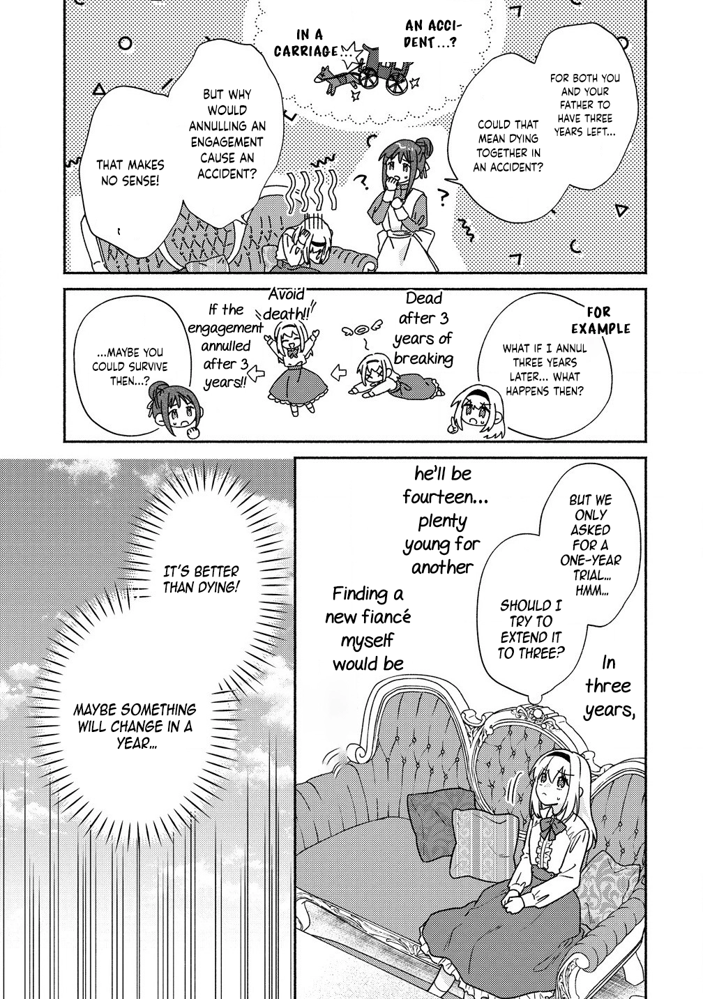 My Lifespan Was Cut to 10 Years After Engagement, So I’ll Start Solving Mysteries! Chapter 1 Page 15