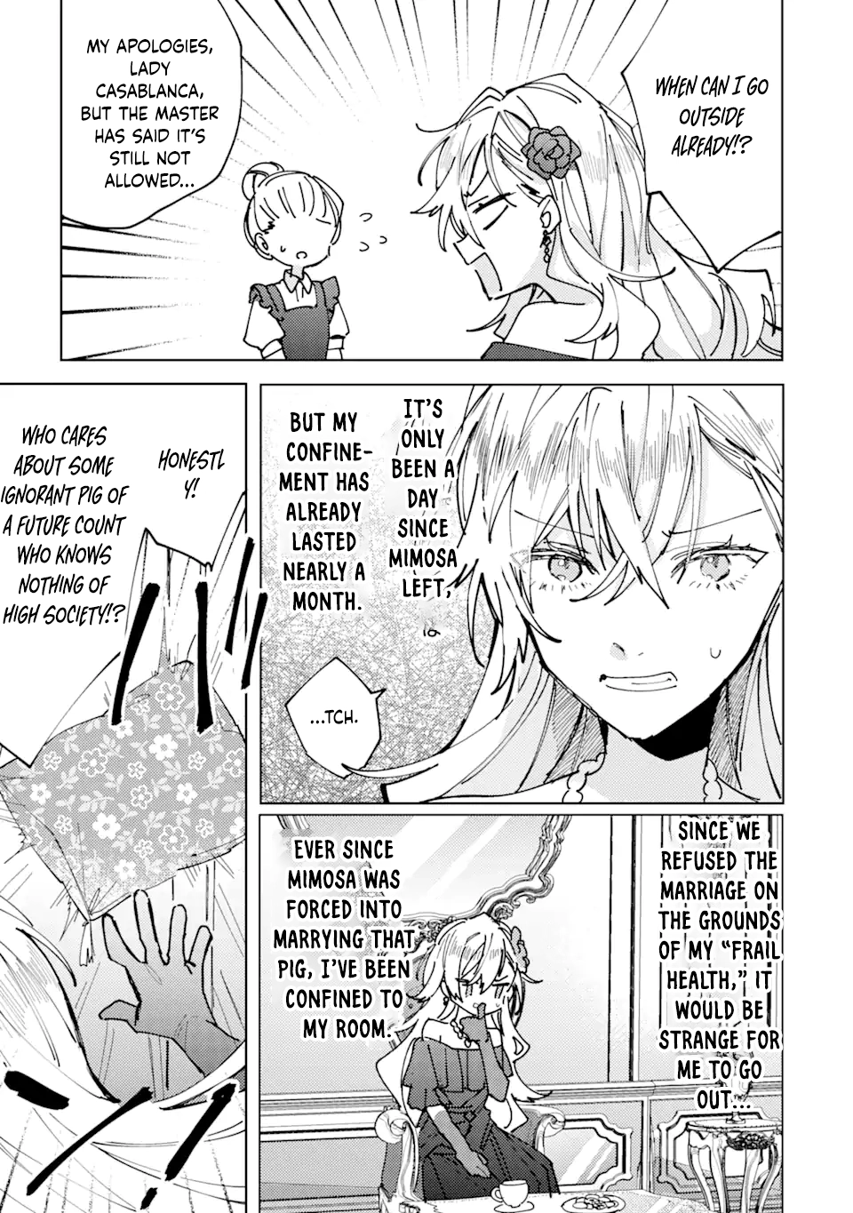 My Sister Refused, So I Married the Pig-Like Heir Count Chapter 2 Page 27