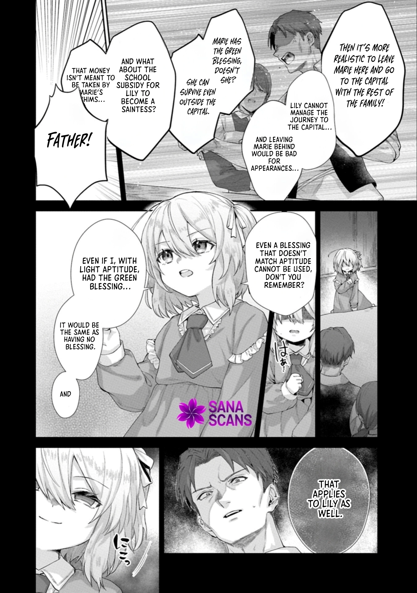 My Twin Stole the Saint’s Blessing, So I’m Setting Out to Find a Kind Family. Chapter 2 Page 4