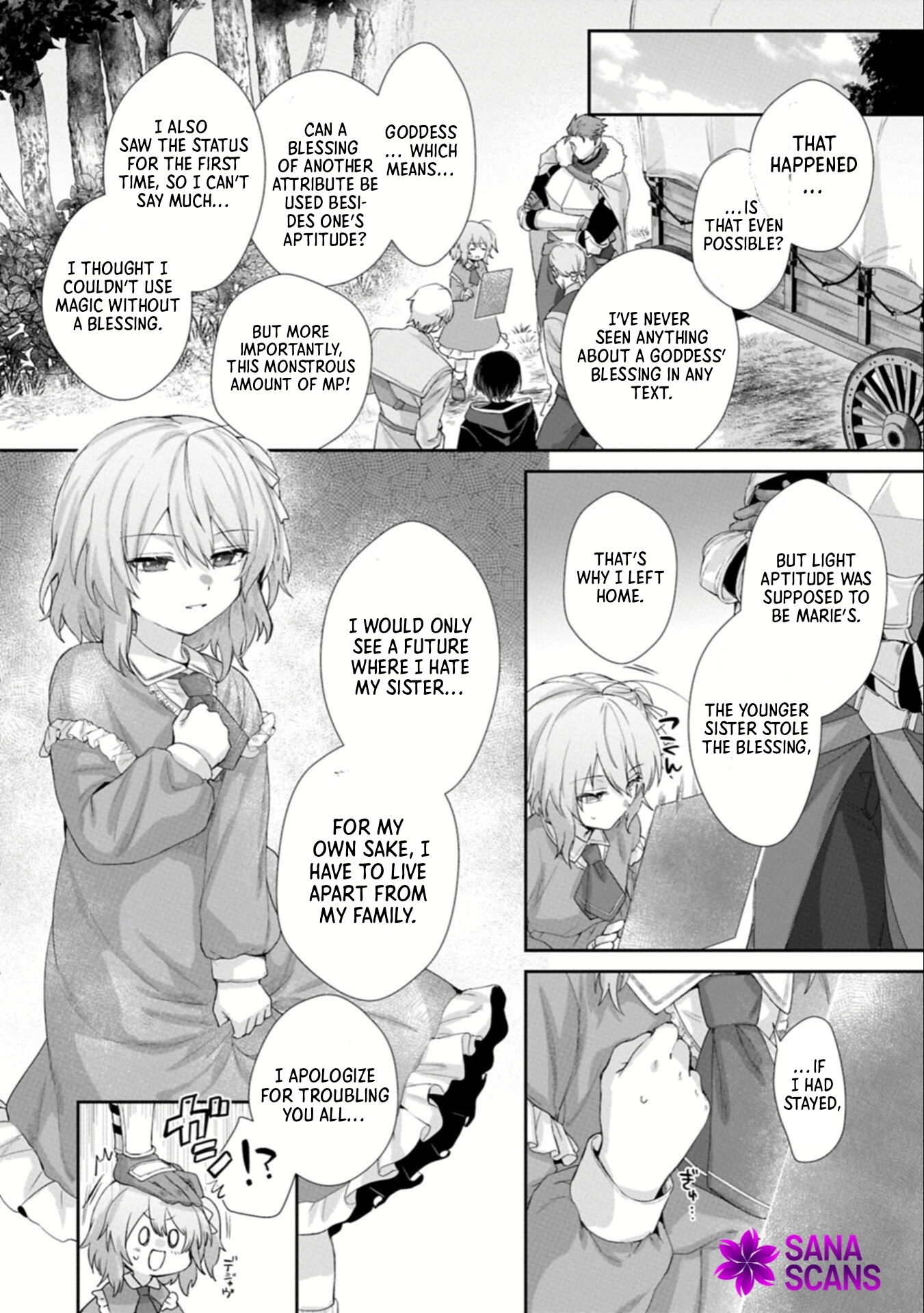 My Twin Stole the Saint’s Blessing, So I’m Setting Out to Find a Kind Family. Chapter 2 Page 18
