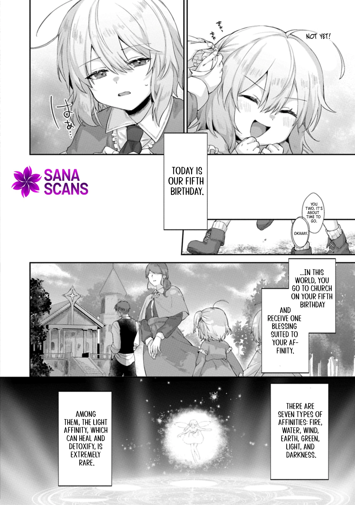 My Twin Stole the Saint’s Blessing, So I’m Setting Out to Find a Kind Family. Chapter 1 - . Page 10