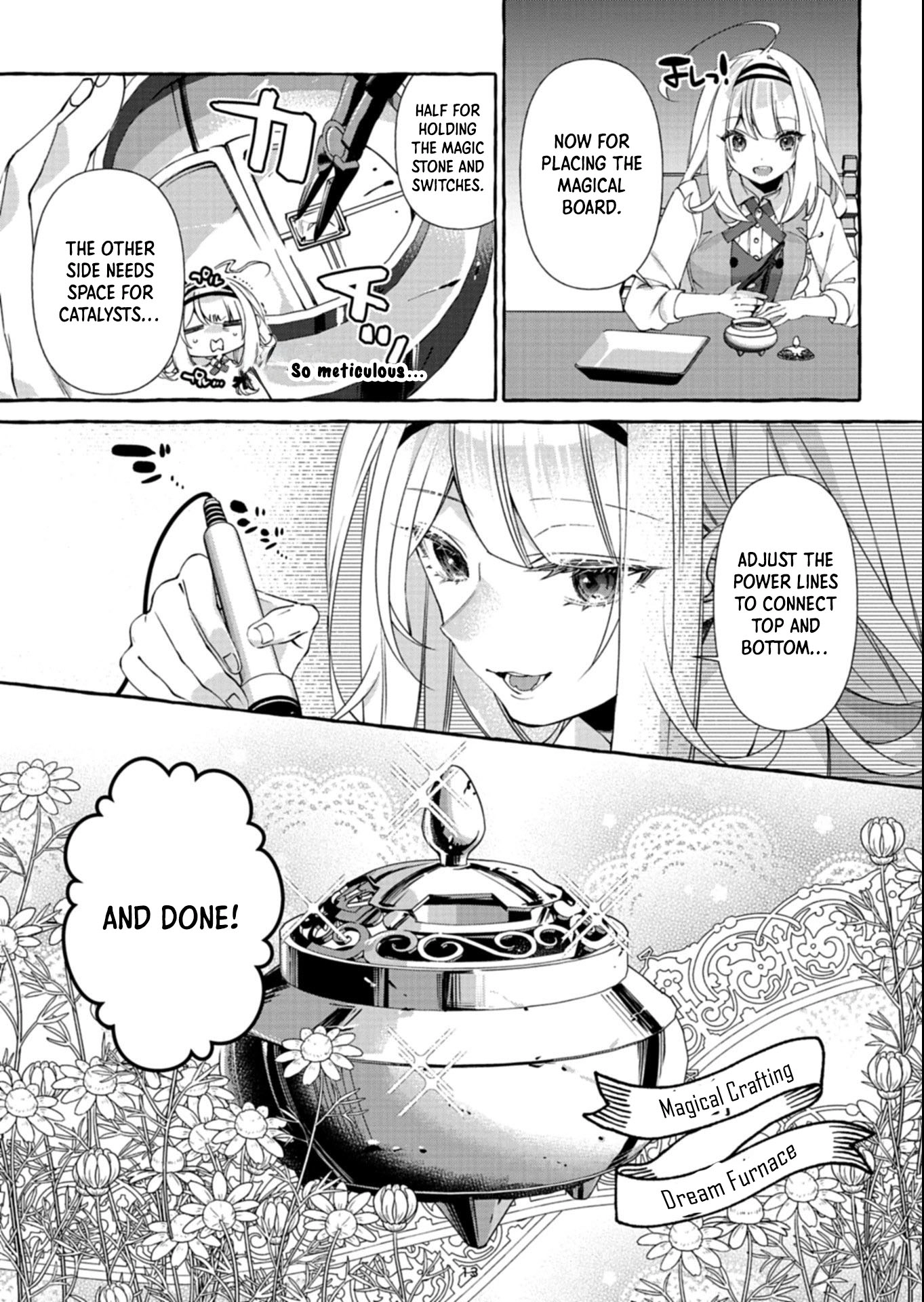 Nomi is a Magic Artificer! Using Cheat Crafts to Renovate the Demon King’s Castle Chapter 5 Page 13