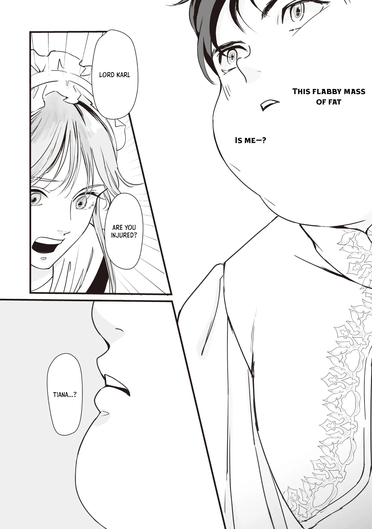 "Reborn as a Fat Villain Noble in an Eroge , Losing Weight and Avoiding Ruin for a Slow Life. Chapter 1 - . Page 9