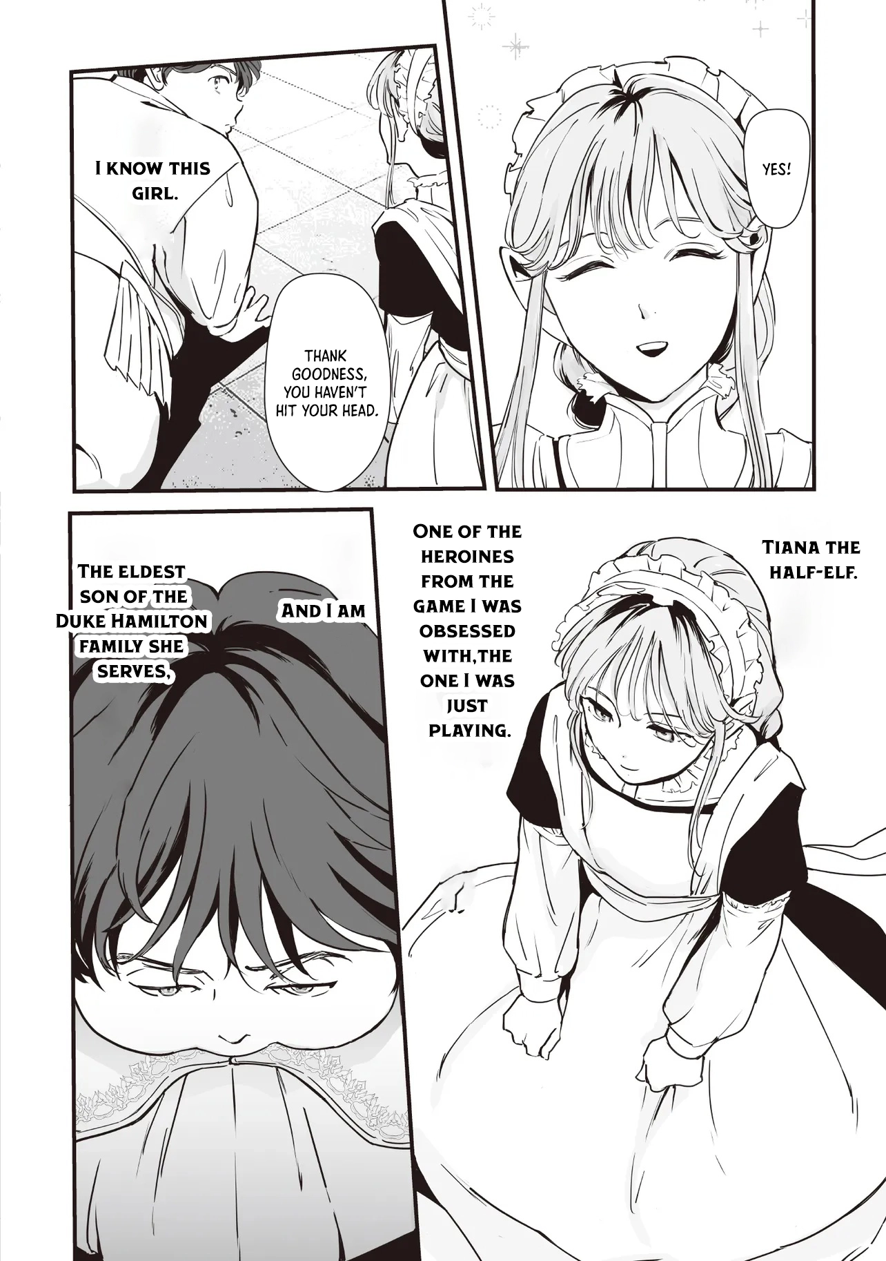"Reborn as a Fat Villain Noble in an Eroge , Losing Weight and Avoiding Ruin for a Slow Life. Chapter 1 - . Page 10