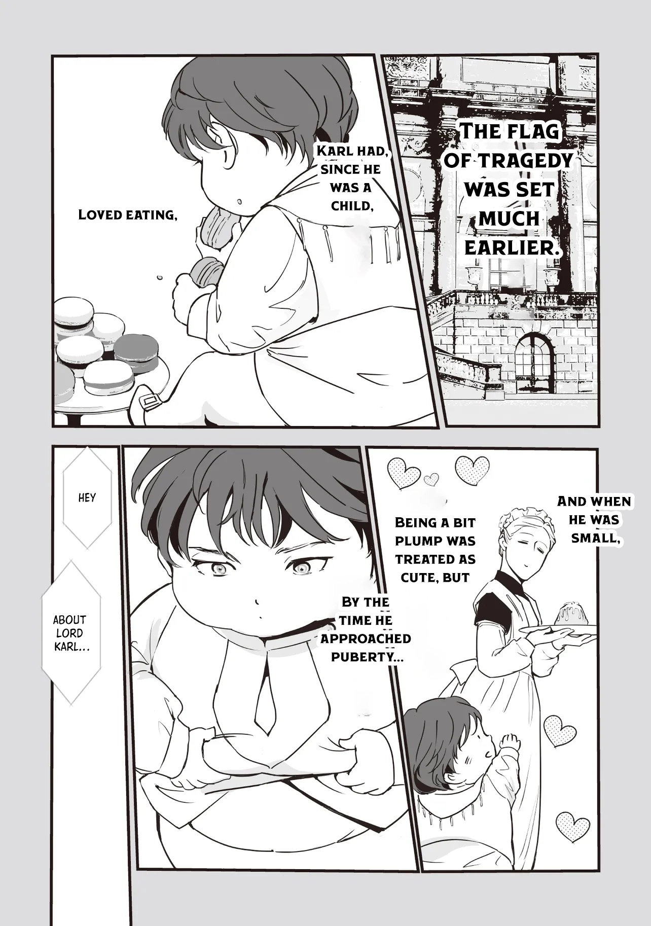 "Reborn as a Fat Villain Noble in an Eroge , Losing Weight and Avoiding Ruin for a Slow Life. Chapter 1 - . Page 14