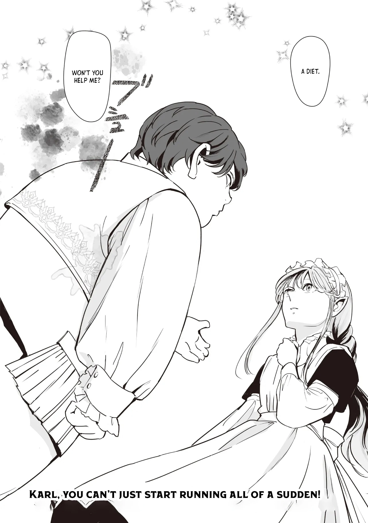 "Reborn as a Fat Villain Noble in an Eroge , Losing Weight and Avoiding Ruin for a Slow Life. Chapter 1 - . Page 24