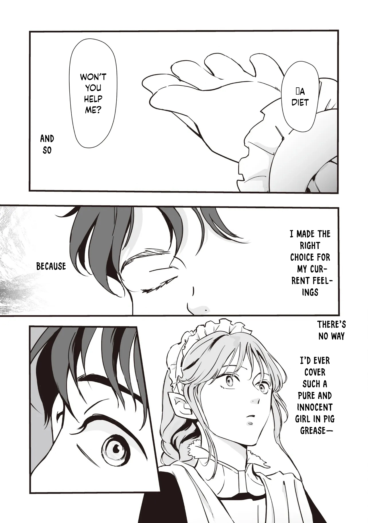"Reborn as a Fat Villain Noble in an Eroge , Losing Weight and Avoiding Ruin for a Slow Life. Chapter 2 Page 3