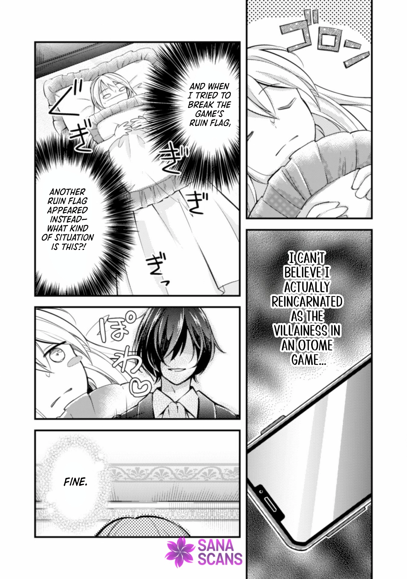 Reborn as a Villainess, Avoiding Ruin with a Hidden Elite Prince Chapter 2 Page 3
