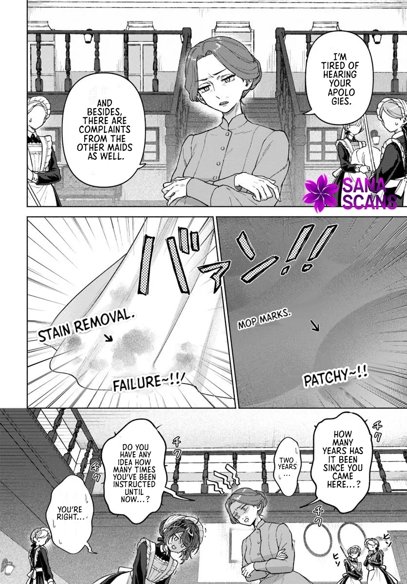 Reincarnated as a Useless Maid, I’ll Reform the Mansion with My Past Life Knowledge. Chapter 1 Page 6