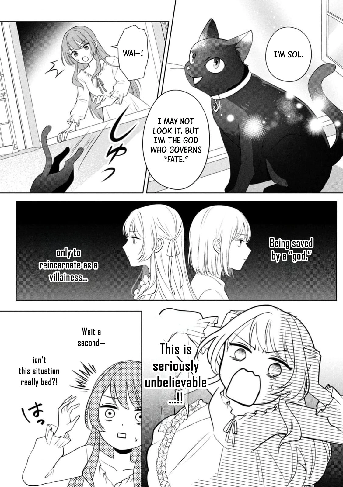 Reincarnated as an Unloved Villainess, Now Overly Loved. Chapter 1 Page 12