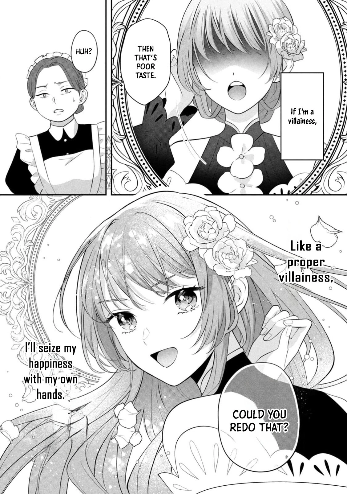 Reincarnated as an Unloved Villainess, Now Overly Loved. Chapter 1 Page 16