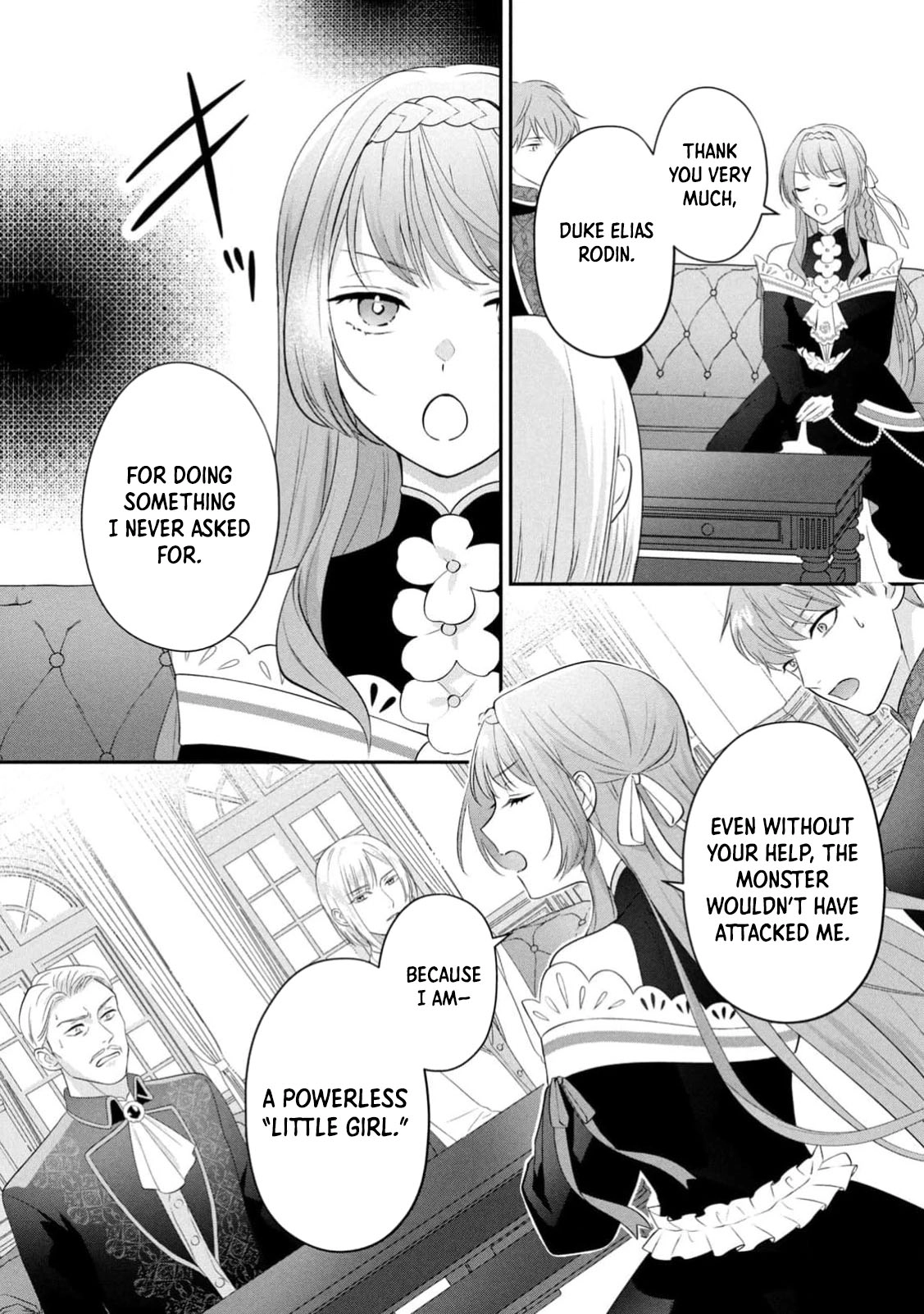 Reincarnated as an Unloved Villainess, Now Overly Loved. Chapter 1 Page 26