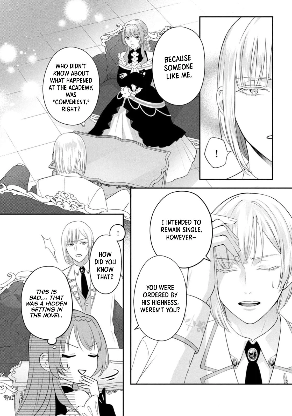 Reincarnated as an Unloved Villainess, Now Overly Loved. Chapter 1 Page 30
