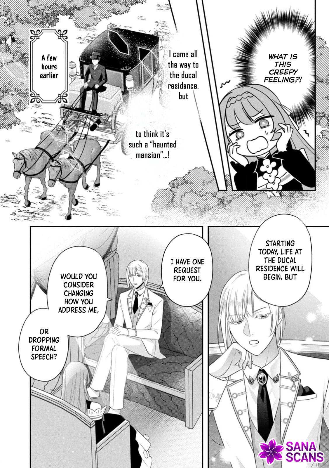 Reincarnated as an Unloved Villainess, Now Overly Loved. Chapter 2 Page 4