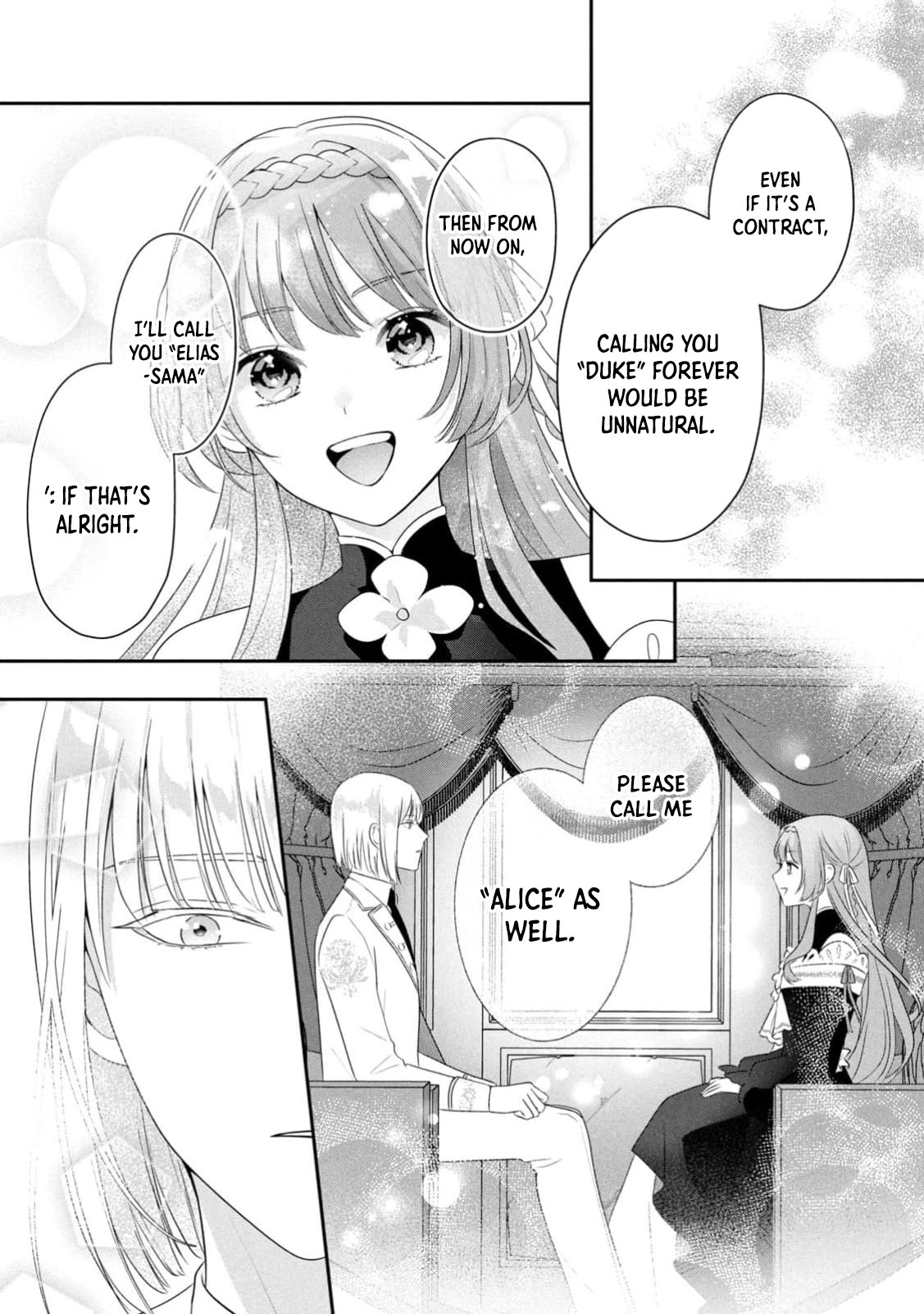 Reincarnated as an Unloved Villainess, Now Overly Loved. Chapter 2 Page 5