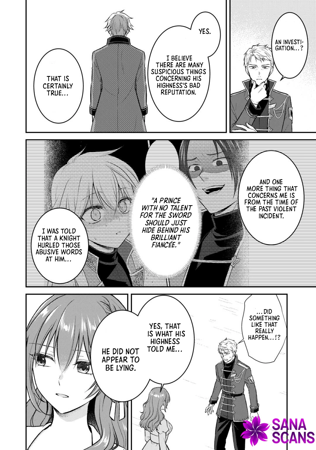 Reincarnated as the Prince’s Fiancée?! And Now Queen Training Begins! Chapter 6 - . Page 4