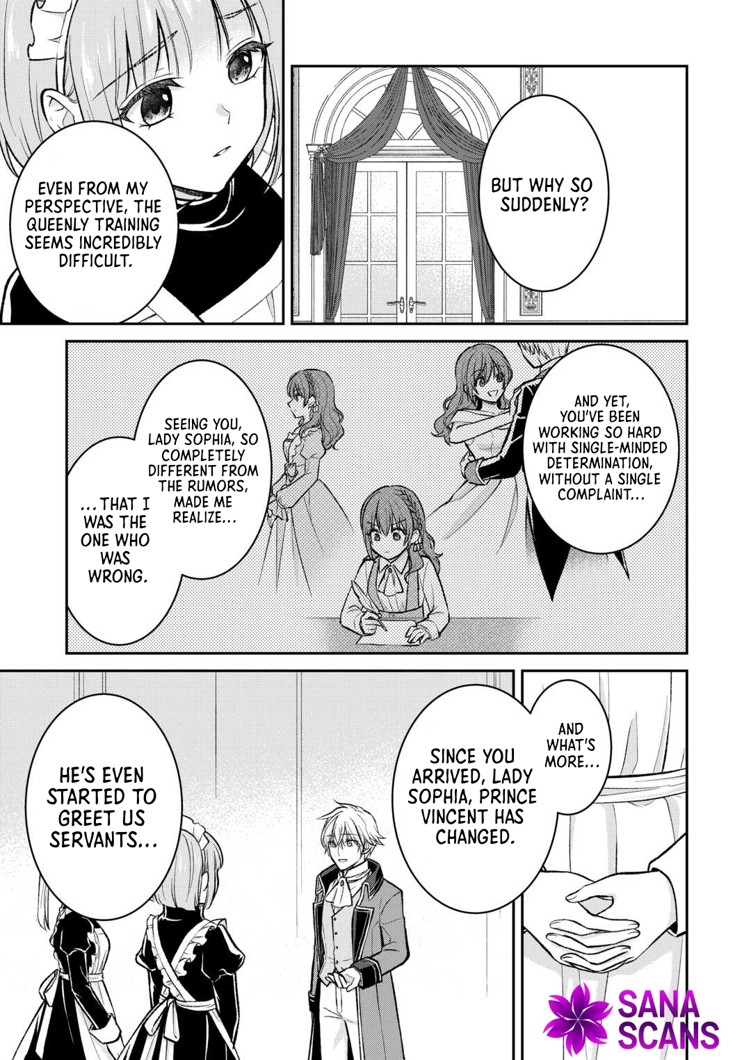 Reincarnated as the Prince’s Fiancée?! And Now Queen Training Begins! Chapter 6 - . Page 15