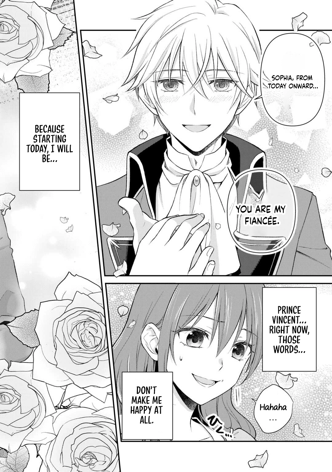 Reincarnated as the Prince’s Fiancée?! And Now Queen Training Begins! Chapter 1 Page 2