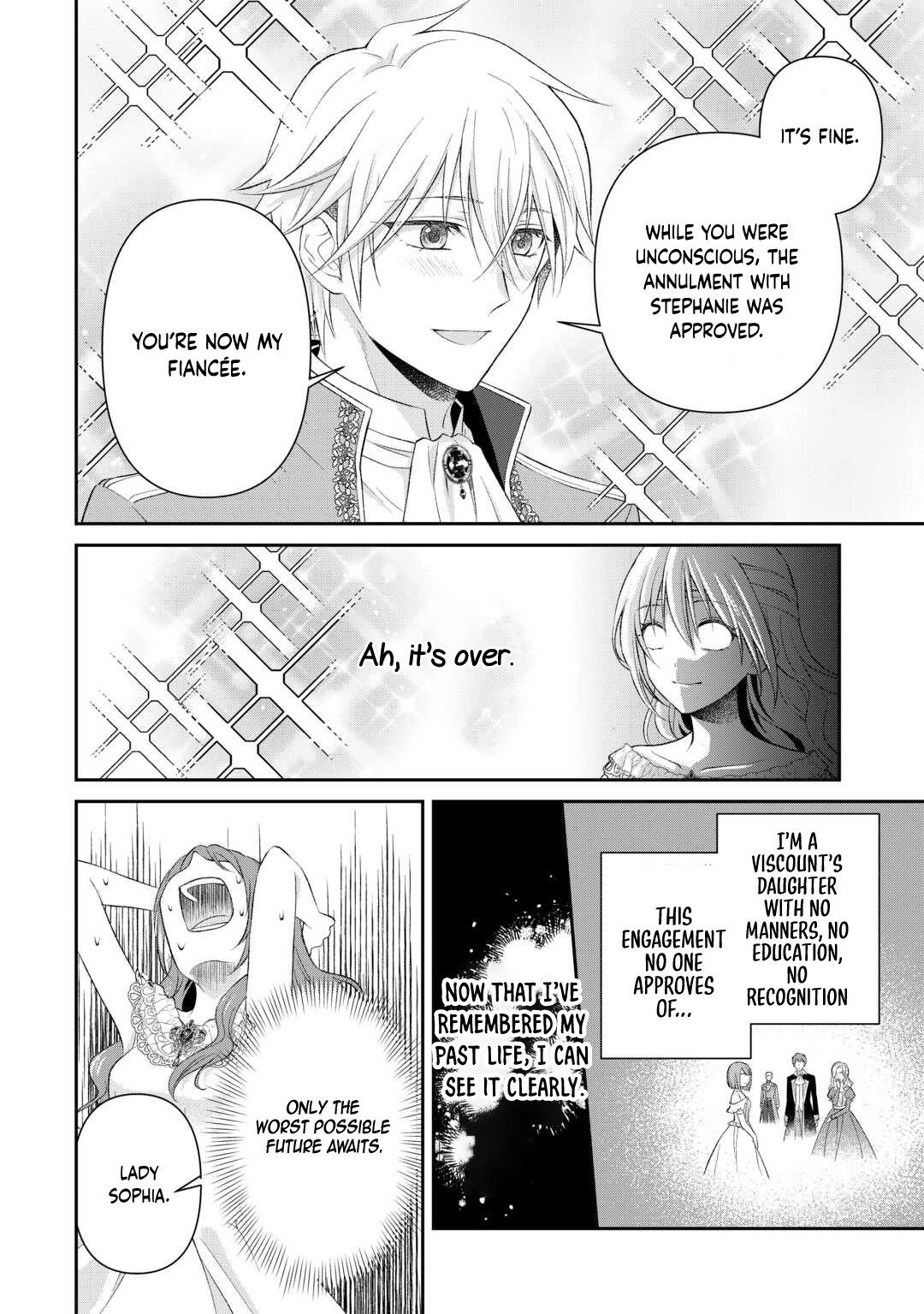 Reincarnated as the Prince’s Fiancée?! And Now Queen Training Begins! Chapter 1 Page 36