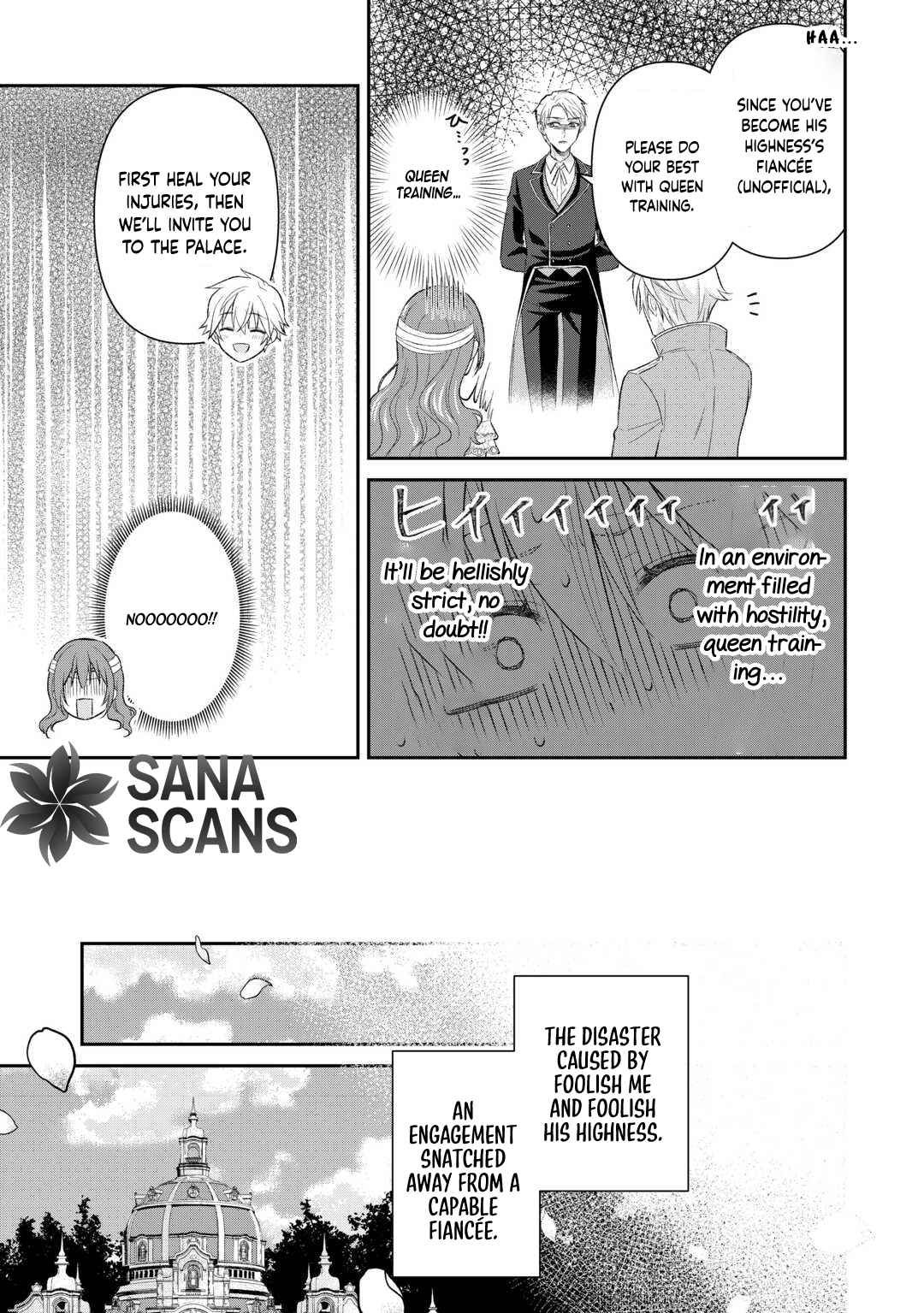 Reincarnated as the Prince’s Fiancée?! And Now Queen Training Begins! Chapter 1 Page 37